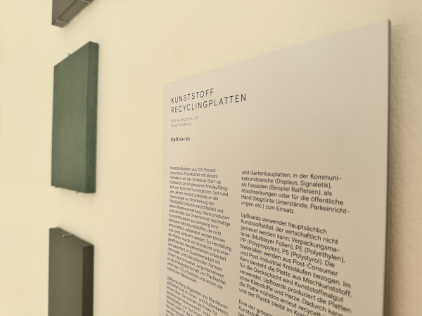 Ausstellung Sustainable Suisse - Direktorenhaus Berlin